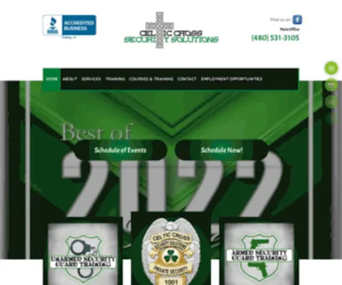 Celticcrossllc.com(Celtic Cross Security Solutions LLC) Screenshot