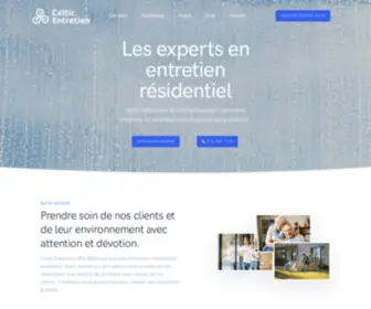 Celticentretien.com(Celtic Entretien) Screenshot
