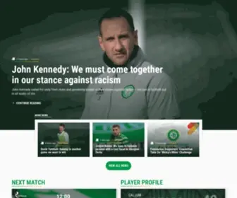 CelticFc.net(Celtic Football Club) Screenshot