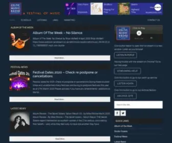 Celticmusicradio.net(A Festival of Music) Screenshot