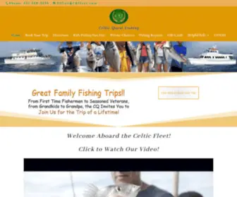 Celticquestfishing.com(Long Island Fishing) Screenshot