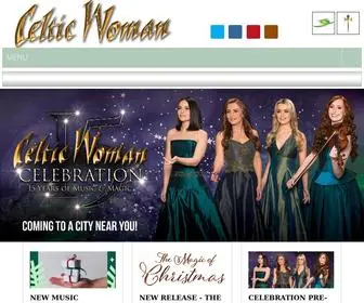Celticwoman.com(Celtic Woman) Screenshot