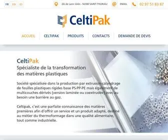 Celtipak.com(CeltiPak) Screenshot