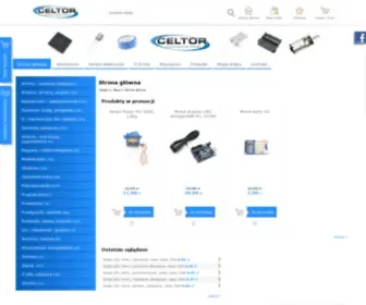 Celtor.pl(Sklep elektroniczny w toruniu) Screenshot