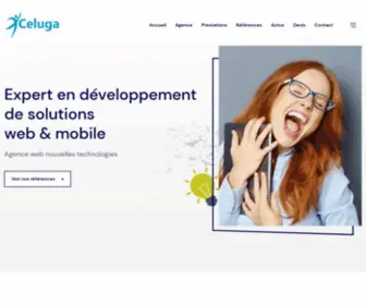 Celuga.fr(Programmation, Audit, Consulting, Formation) Screenshot