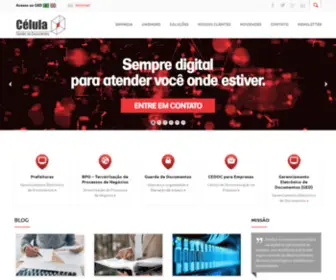 Celula.net.br(Célula) Screenshot