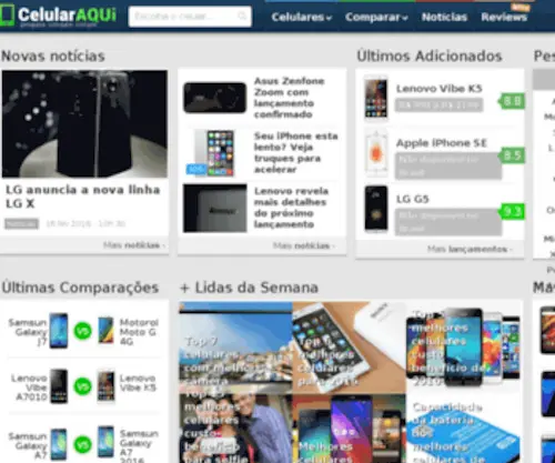 Celularaqui.com.br(Celular Aqui) Screenshot