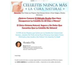 Celulitisnuncamas.com(Celulitis Nunca Más™) Screenshot