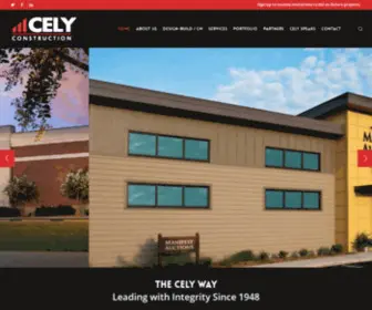 Celyconstruction.com(Cely Construction) Screenshot