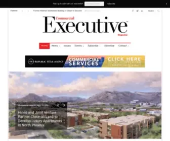 Cem-AZ.com(Phoenix Commercial Real Estate News) Screenshot