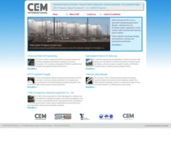 Cem-INT.com.au(CEM International) Screenshot