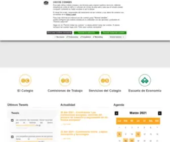 Cemad.es(Colegio de Economistas de Madrid) Screenshot