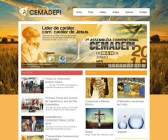 Cemadepi.com(A CEMADEPI) Screenshot