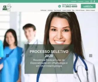 Cemahospital.com.br(Página Inicial) Screenshot