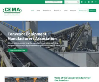 Cemanet.org(Conveyor Equipment Manufacturers Association) Screenshot