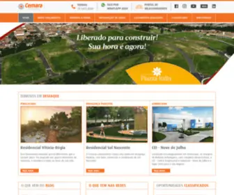Cemara.com.br(Loteamentos Abertos e Fechados) Screenshot