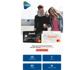 Cembra.com(Cembra) Screenshot