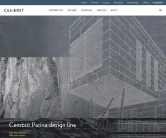 Cembrit.com(Fibre-cement products manufacturer in Europe) Screenshot