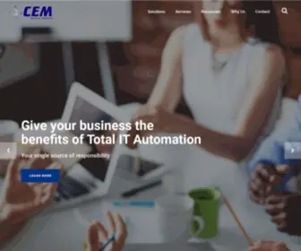 Cembs.com(Microsoft Dynamics 365 CRM Partners) Screenshot