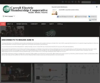 Cemc.com(Carroll EMC) Screenshot