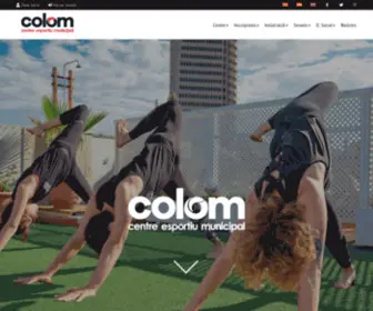 Cemcolom.com(Gimnàs la Rambla) Screenshot