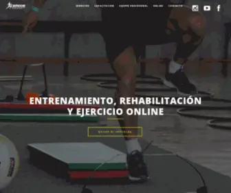 Cemdde.com.ar(Entrenamiento, rehabilitación y ejercicio online) Screenshot