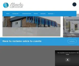 Cemdo.com.ar(Cooperativa CEMDO Ltda) Screenshot