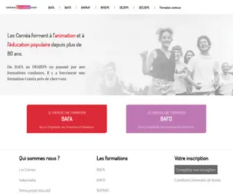 Cemea-Formation.com(Accueil) Screenshot