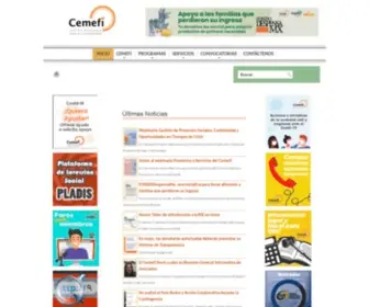 Cemefi.org(Centro Mexicano para la Filantropía) Screenshot