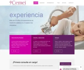 Cemeiestetica.com.uy(Cemei) Screenshot