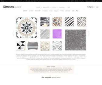 Cement-Tiles.com(Leading cement tiles manufacturer) Screenshot