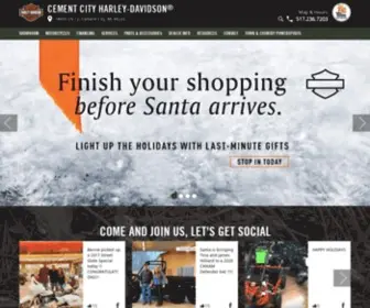 Cementcityharley.com(Cement City Harley) Screenshot