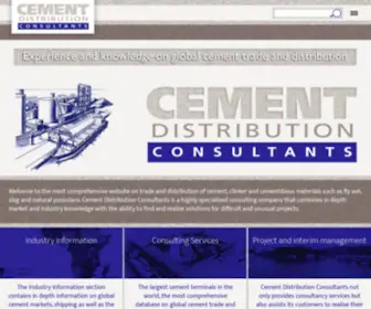 Cementdistribution.com(Cement Distribution Frame Set) Screenshot