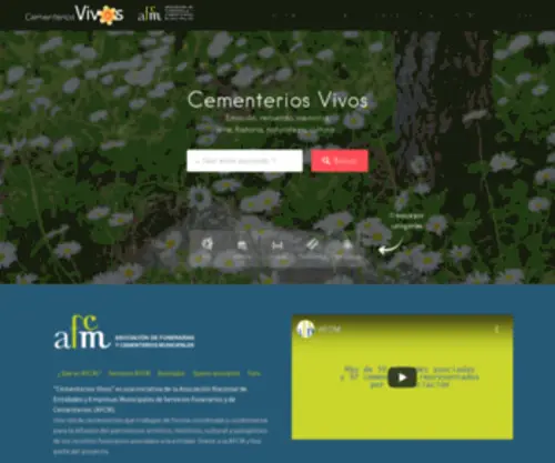 Cementeriosvivos.es(Cementerios Vivos) Screenshot