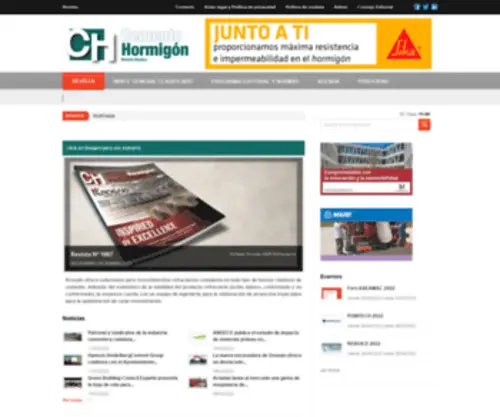 Cemento-Hormigon.com(Cemento Hormigon) Screenshot