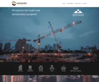 Cemento.ai(Home) Screenshot