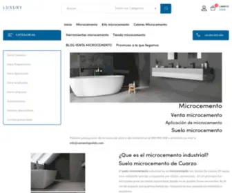 Cementopulido.com(Microcemento interiores) Screenshot