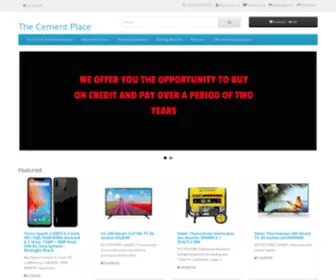 Cementplace.com(The Cement Place) Screenshot