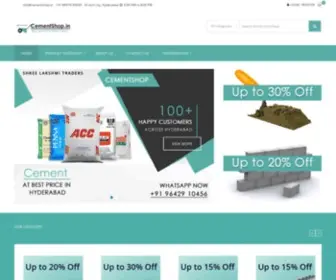 Cementshop.in(Buy Cement Online at Best Price) Screenshot