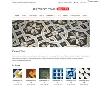 Cementtileoutlet.com(Cement Tile Outlet) Screenshot
