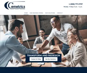 Cemetrics.us(Management Consulting Firm) Screenshot