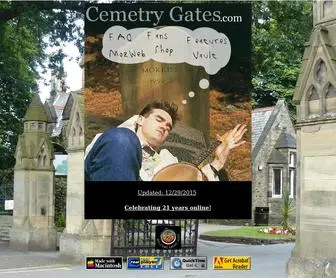 Cemetrygates.com(CemetryGates) Screenshot