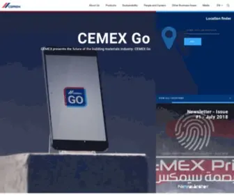 Cemex.com.eg(CEMEX Egypt) Screenshot