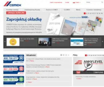 Cemex.pl(Budujemy lepszą przyszłość) Screenshot