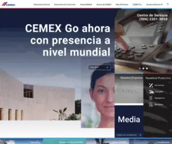 Cemexcostarica.com(CEMEX Costa Rica) Screenshot