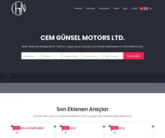CemGunselmotors.com(Domain Default page) Screenshot