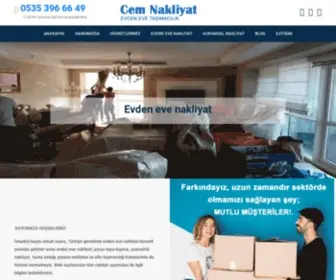 Cemnakliyat.net(Stanbul Evden Eve Nakliyat) Screenshot