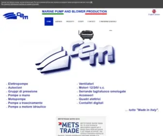 Cempumps.com(C.E.M) Screenshot