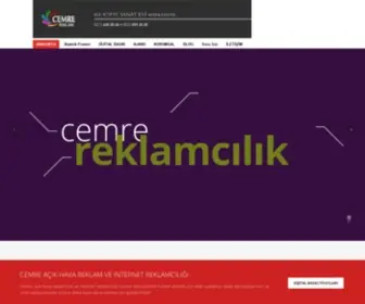 Cemrereklam.net(Merkezi a) Screenshot