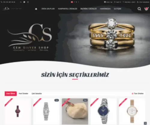 Cemsilvershop.com(Gümüş) Screenshot